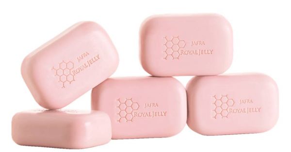 Royal Jelly Sabonetes - Caixa com 5 unidades com 40g cada